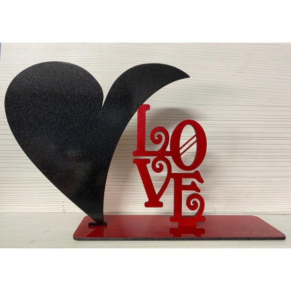 Arco corazón pareja cupido
